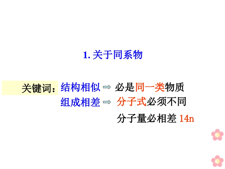 选修5第一章第一节《有机化合物的分类》_第3页