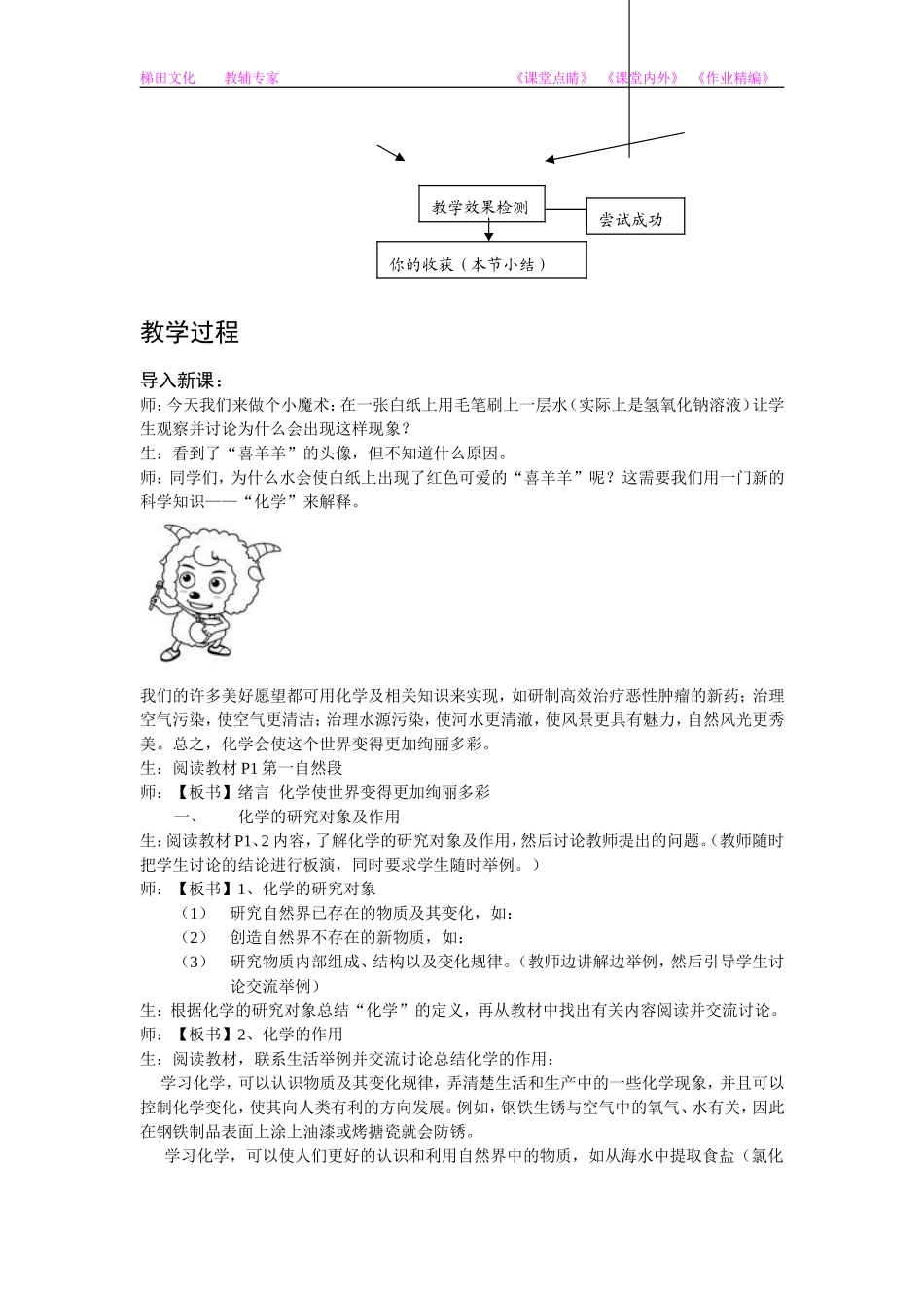 化学：绪言《化学使世界变得更加绚丽多彩》教案3_第2页