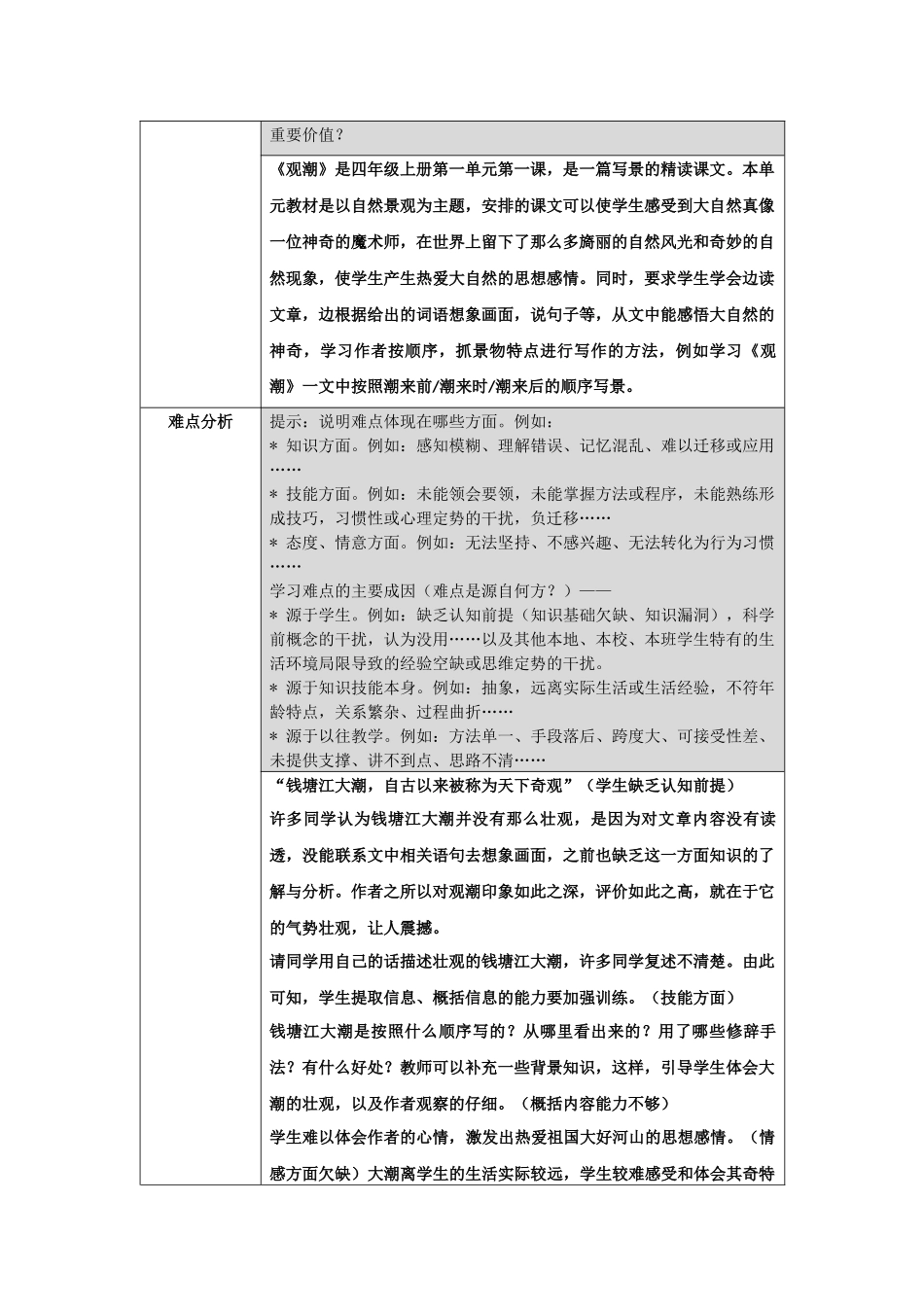 《观潮》重难点分析_第2页