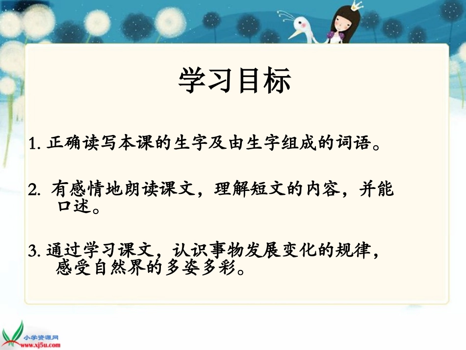 (湘教版)四年级语文课件-10短文两篇_第2页