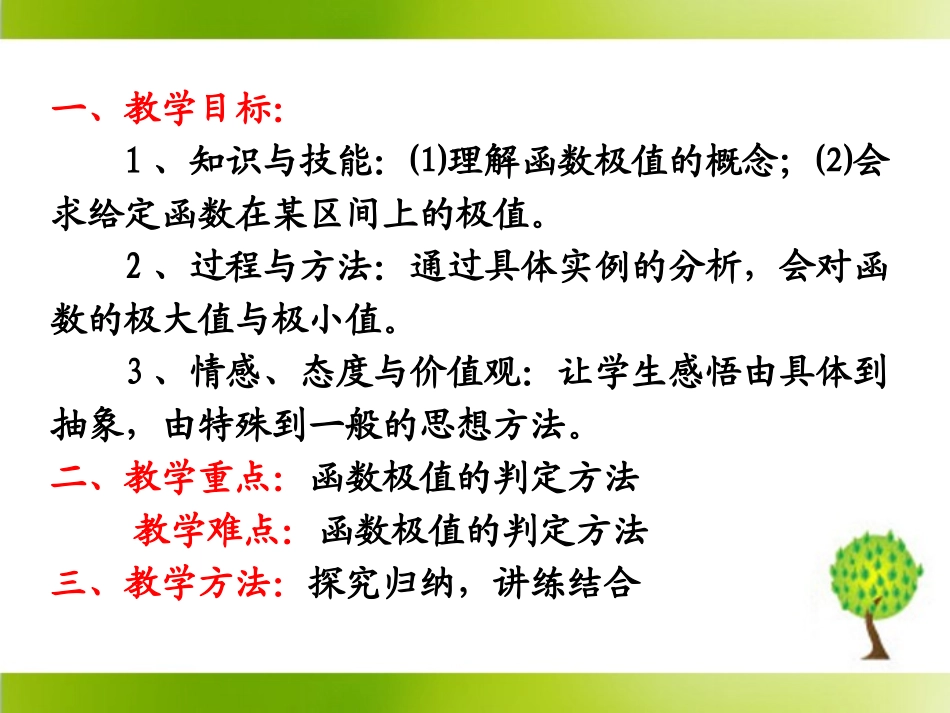 《函数的极值》参考课件_第2页