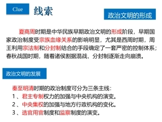 、走向大一统的秦汉政治