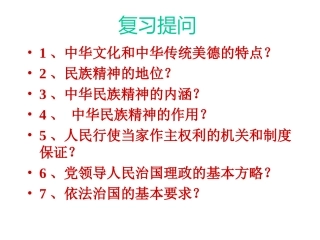 依法参与政治生活