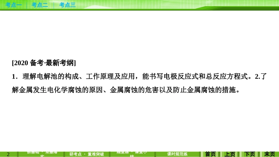 第六章第三讲电解池　金属的腐蚀与防护_第2页