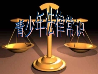 青少年法律知识讲座