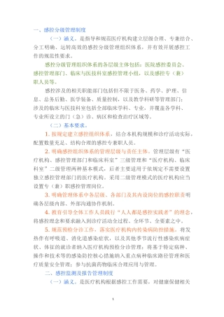 院感十项核心制度