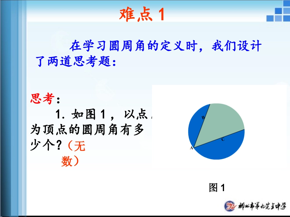 圆周角和圆心角——难点（自制）_第2页