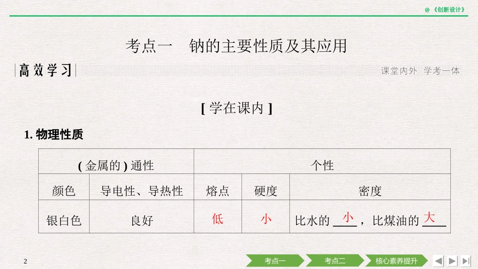 第三章金属及其化合物第一节钠及其化合物_第2页