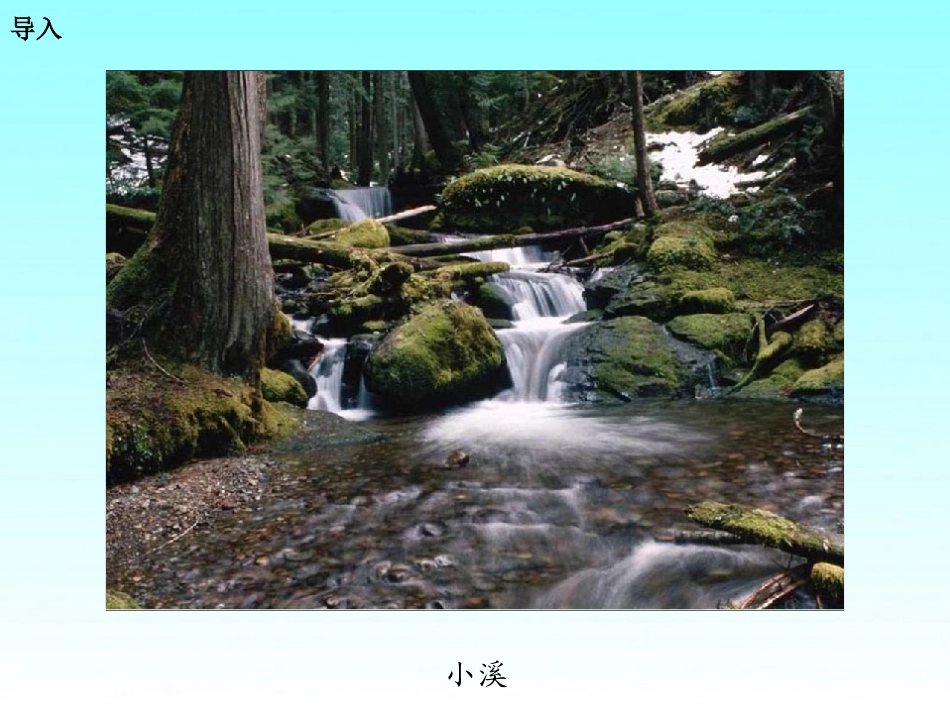 爱唱歌的小溪_第2页