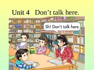 五年级下册unit4课件