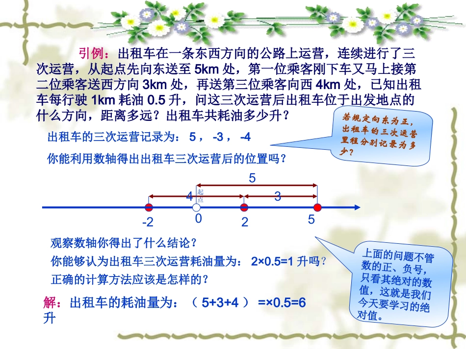 绝对值教学课件_第2页
