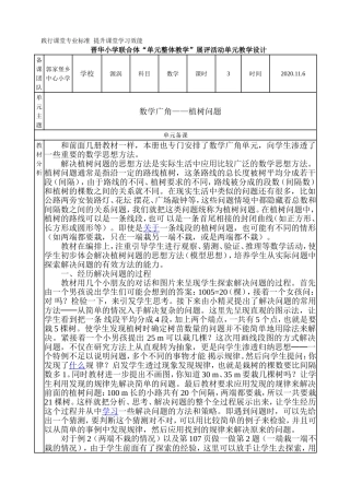 《植树问题》教学设计 (2)