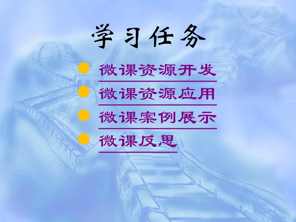 微课资源开发、应用及案例展示---王子权_第3页