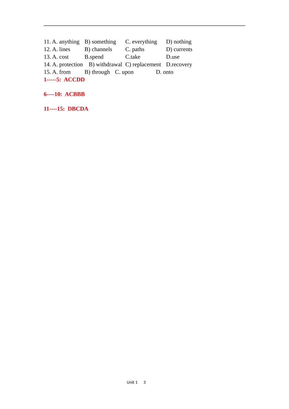 b1u4小测(教师版)(2)_第3页