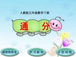 第4单元第5节第2课时通分