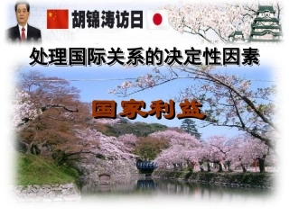 第8课2国际关系的决定性因素：国家利益