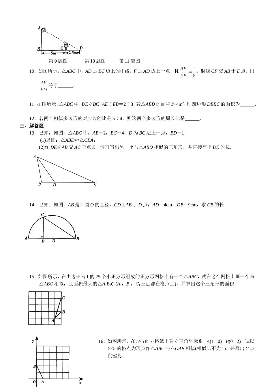 相似综合复习_第2页