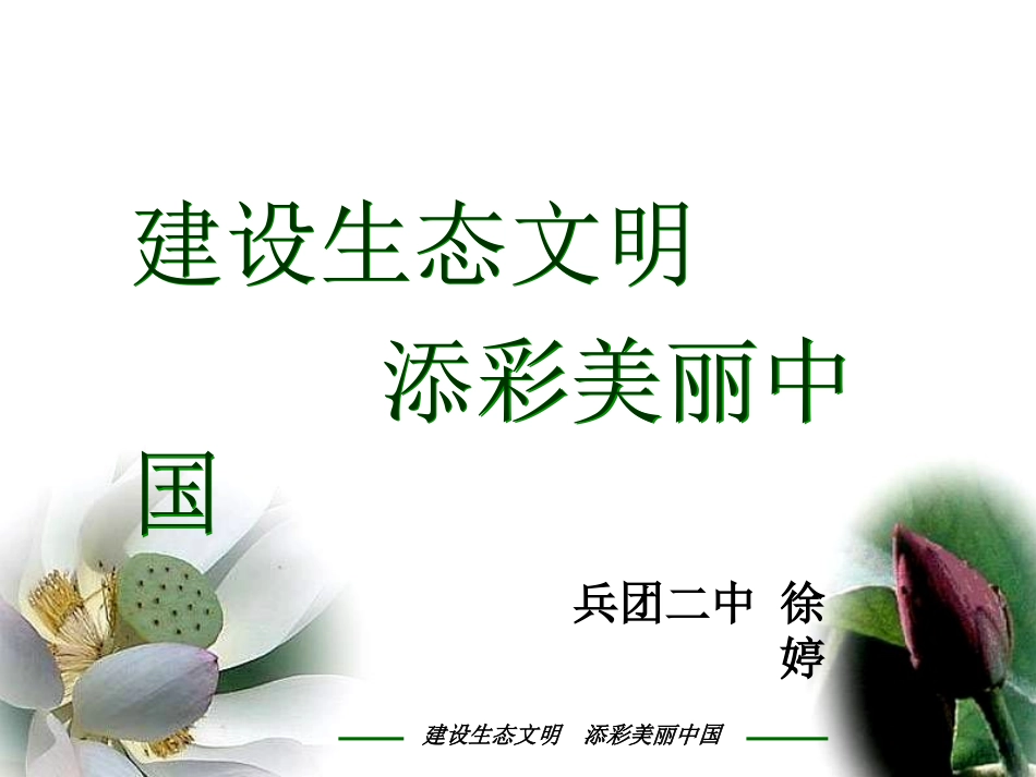 生态文明_美丽中国_第1页