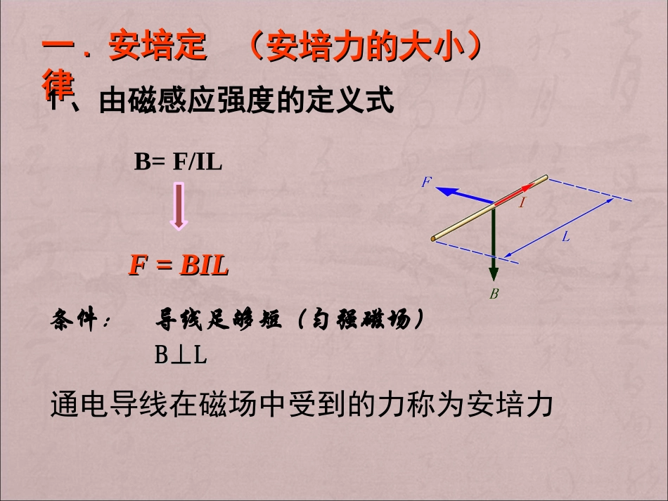 磁场对通电导线的作用_第3页