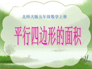 平行四边形的面积 (5)