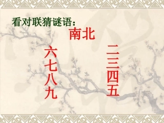 奇妙的对联P