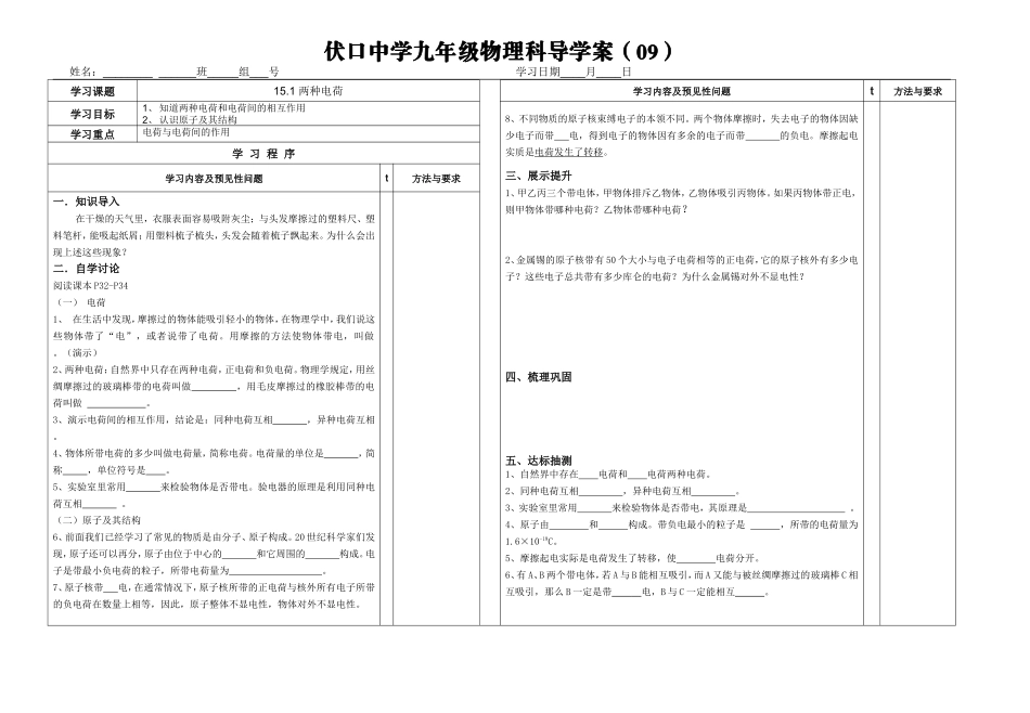 两种电荷()_第1页