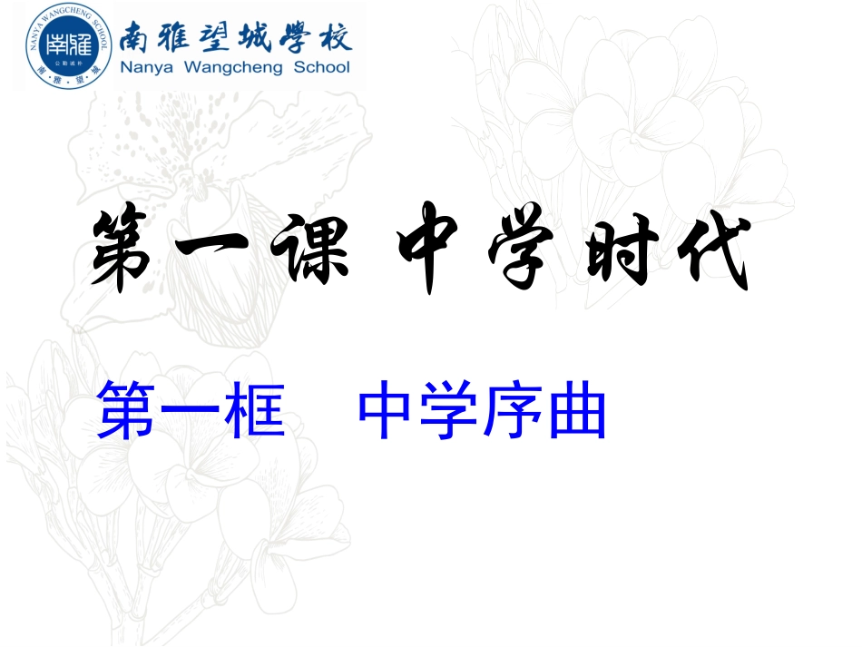 中学序曲卢明_第1页