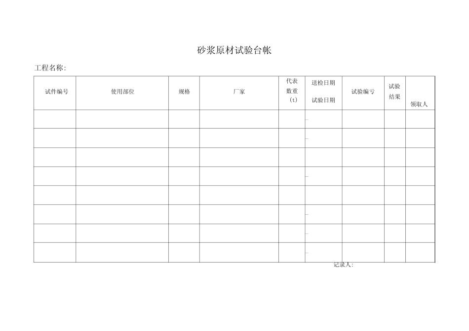 工程试验台帐内容齐全_第2页