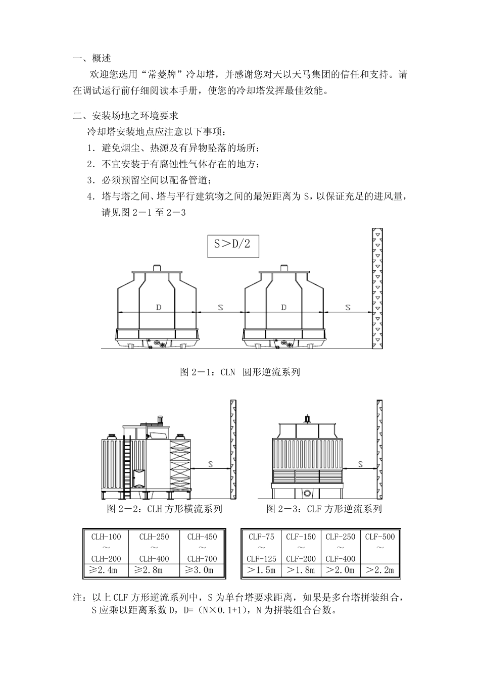 冷却塔调试维护手册(常州常菱)全套_第3页