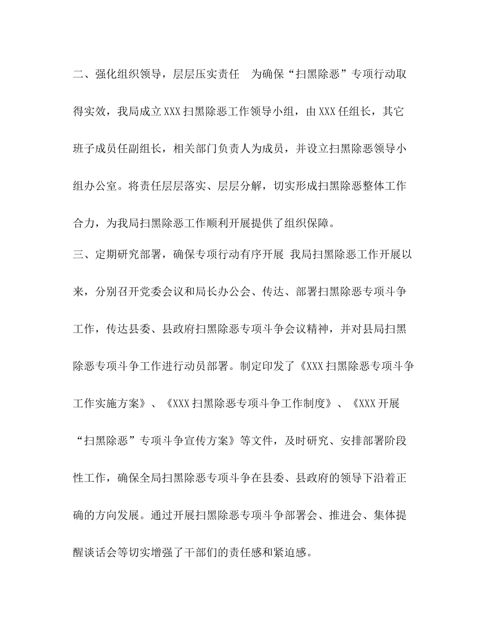 [扫黑除恶工作总结]年扫黑除恶小结_第2页