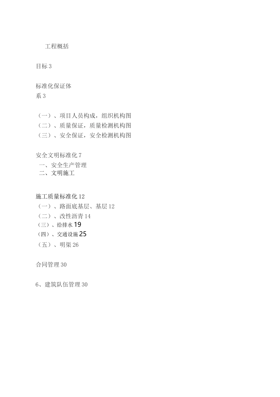 市政道路工程标准化项目实施方案_第2页