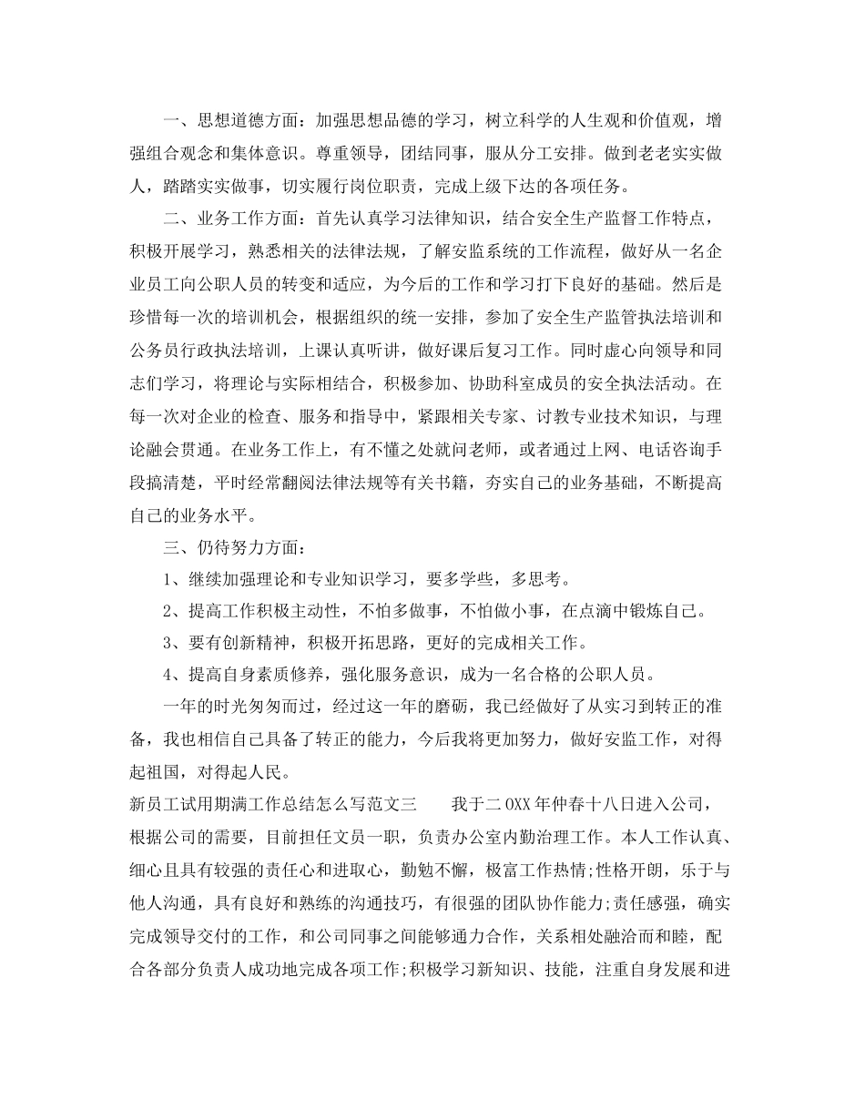 新员工试用期满工作总结怎么写_第3页