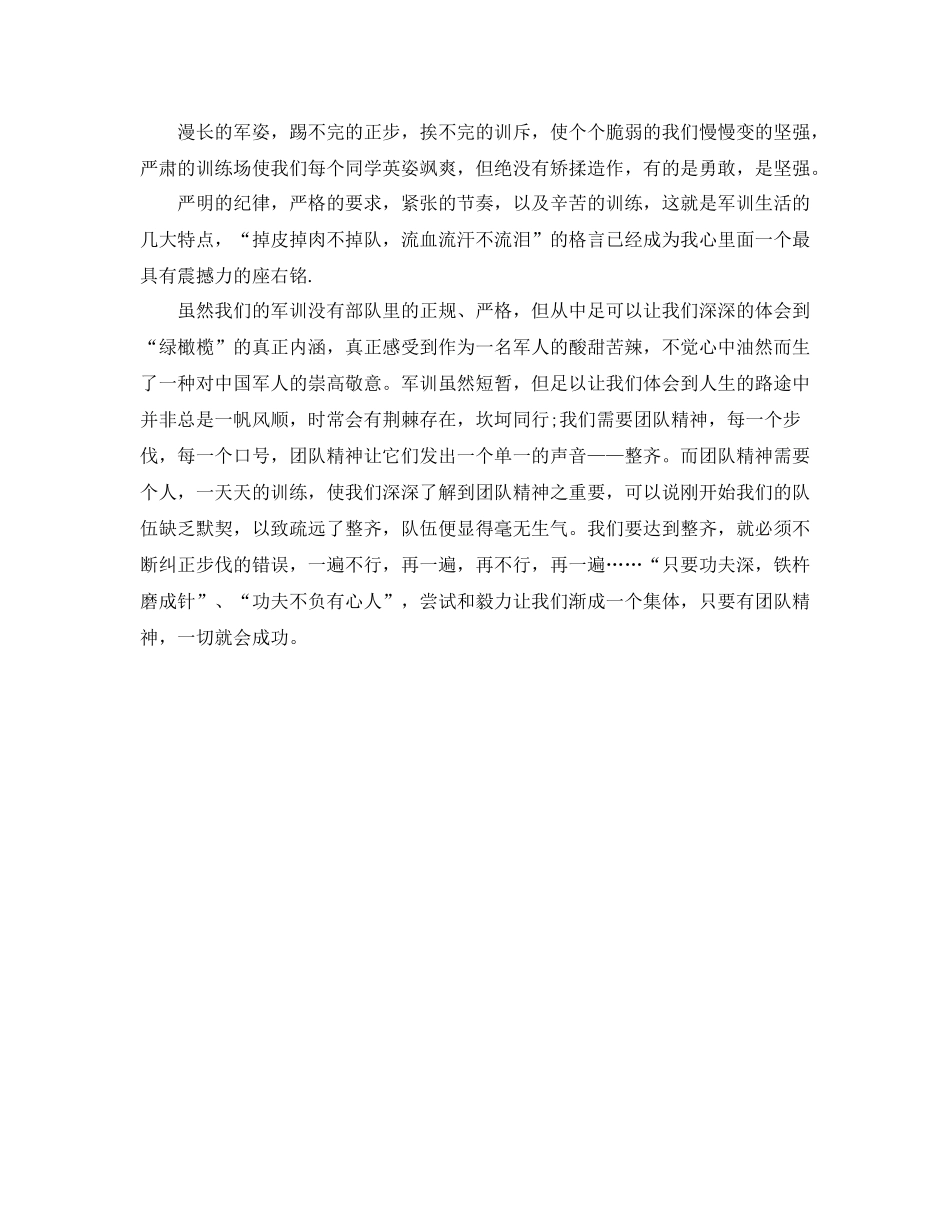 快乐军训的总结_第3页
