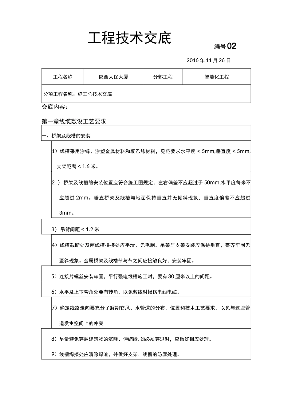 智能施工总技术交底记录大全_第1页