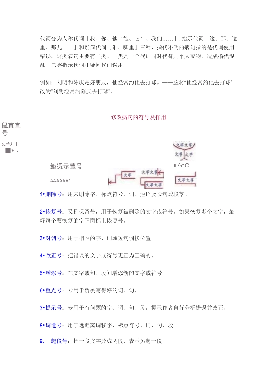 最新部编版小学语文修改病句的类型及方法大全(附练习+答案)精品推荐_第3页