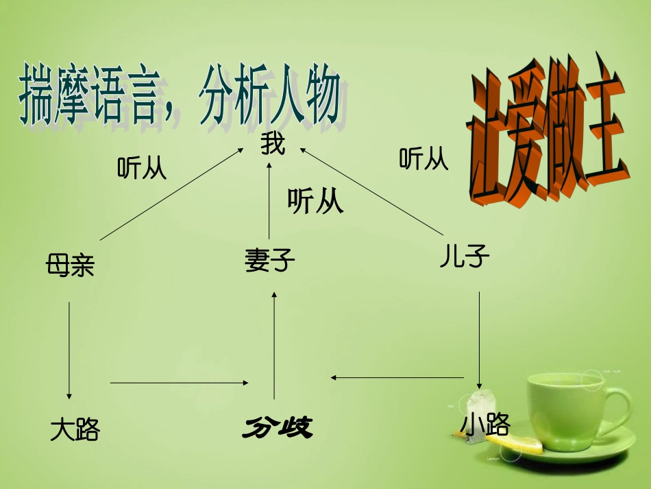 七年级语文上册1散步参考课件1新版新人教版_第3页
