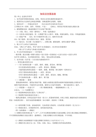 贵州省贵阳戴氏教育管理有限公司2015中考化学知识点全面总结