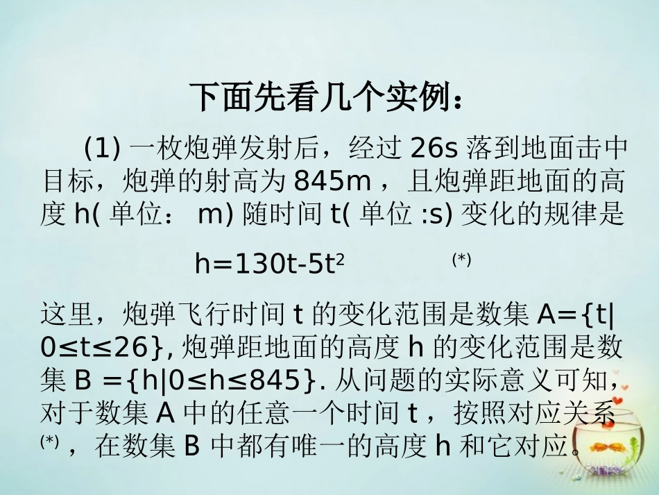 福建省安溪蓝溪中学高中数学1.2.1函数的概念课件新人教A版必修1_第3页