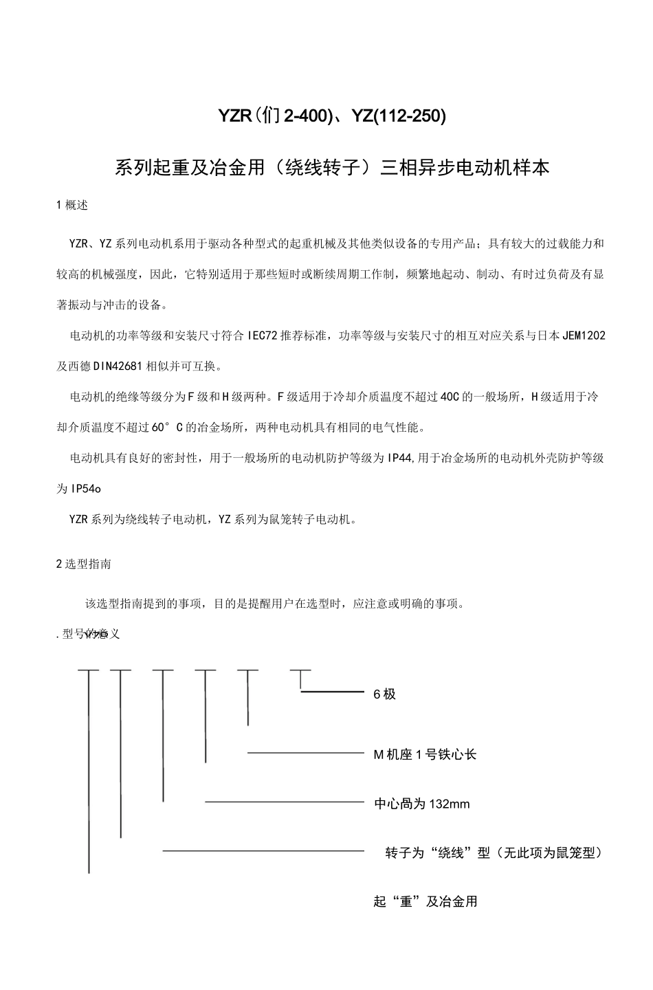 YZR电机样本_第3页