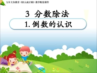 倒数的认识 (3)