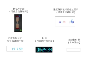 PPT多种Flash倒计时器