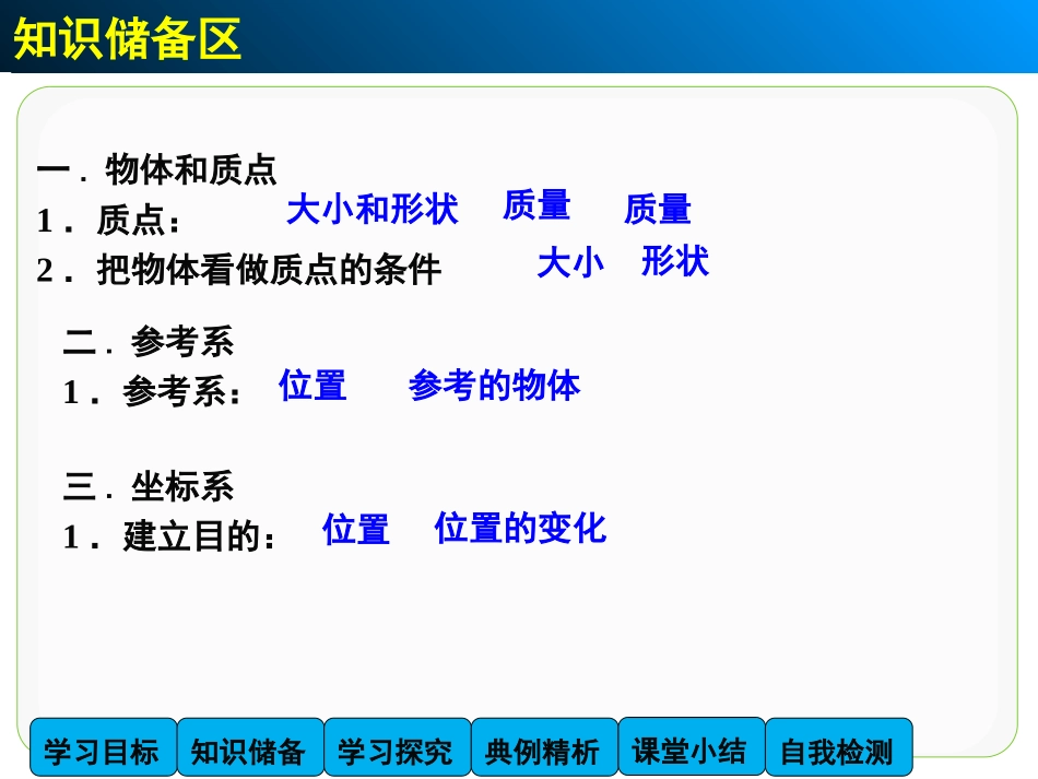 质点参考系和坐标系课件（人教版必修）_第3页
