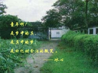 《从百草园到三味书屋》课件