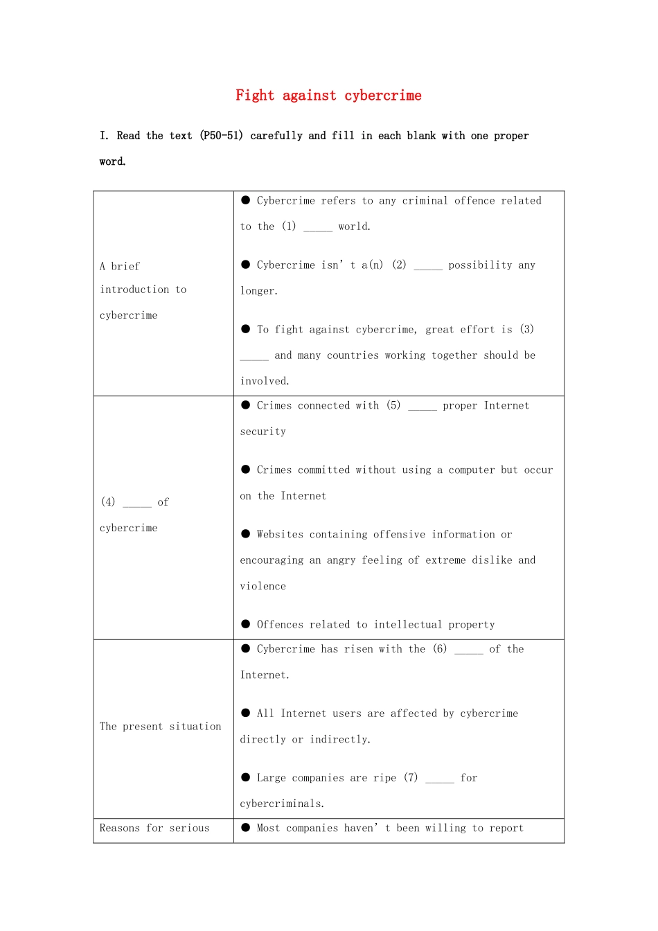 英语周报2015年高中英语Unit4Lawandorder课文分析练习牛津译林版选修10_第1页