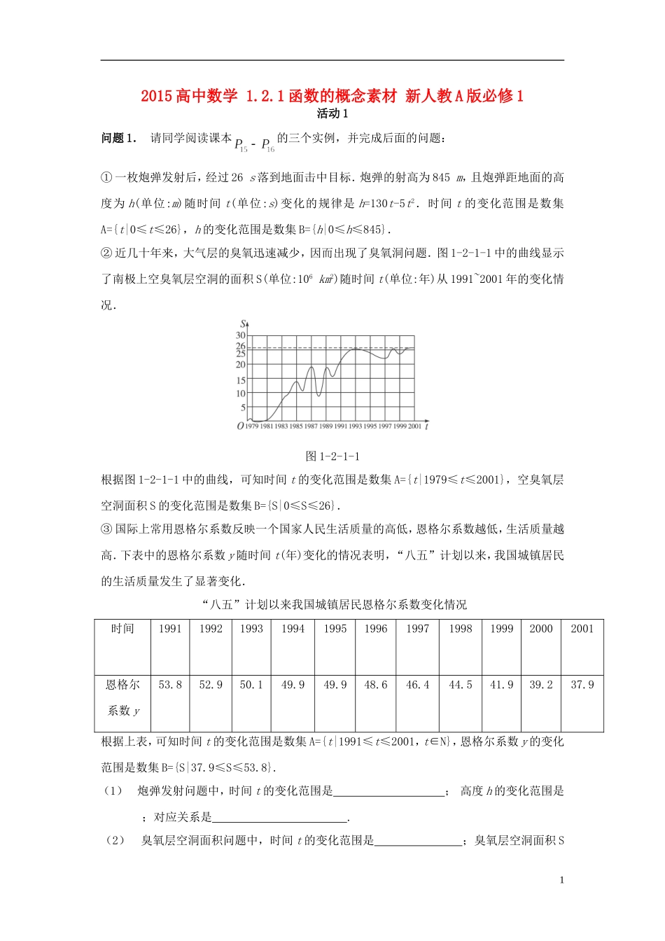 2015高中数学1.2.1函数的概念素材新人教A版必修1_第1页