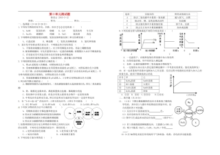 湖北省孝感市孝南区肖港镇肖港初级中学中考化学专题复习第十单元综合测试无答案