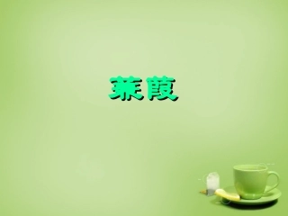 广东省广州市花都区赤坭中学九年级语文下册24蒹葭课件1新人教版