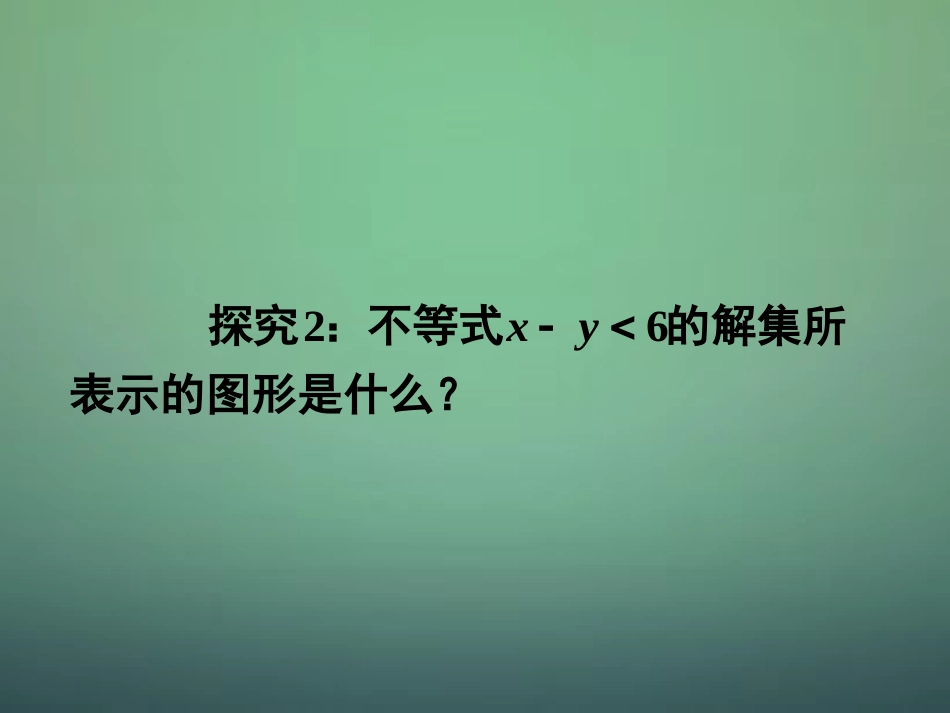 湖南省长郡中学高中数学3.2.1二元一次不等式组与平面区域课件新人教A版必修5_第2页