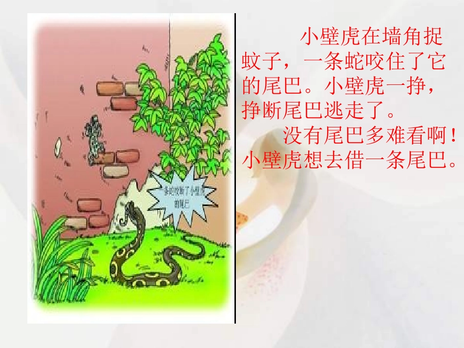 小壁虎借尾巴用丁_第3页