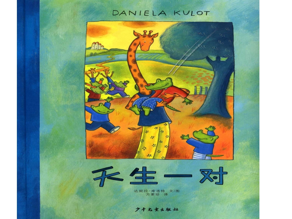大班绘本欣赏《天生一对》_第1页